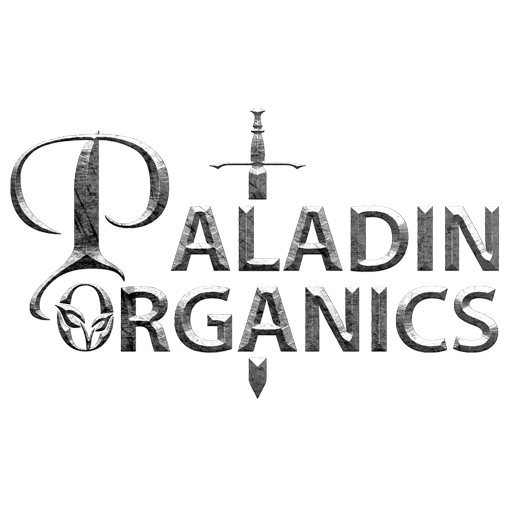 Paladin Organics Legendary Quality Metal Logo